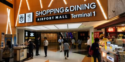 airport shopping mall