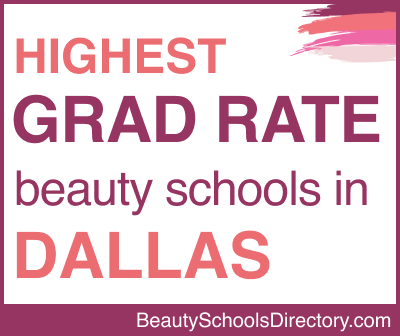Beauty Schools with the Best Graduation Rates in Dallas, TX Metro Badge