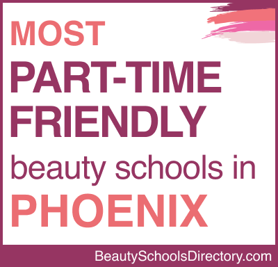 Most Part-Time-Friendly Beauty Schools in Phoenix, AZ Metro Badge