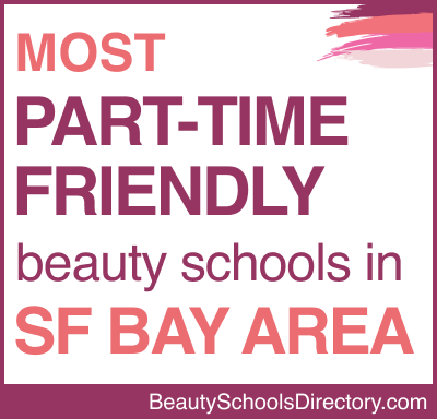 Most Part-Time-Friendly Beauty Schools in San Francisco, CA Metro Badge