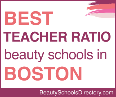 Beauty Schools with the Best Teacher Ratio in Boston, MA Metro Badge