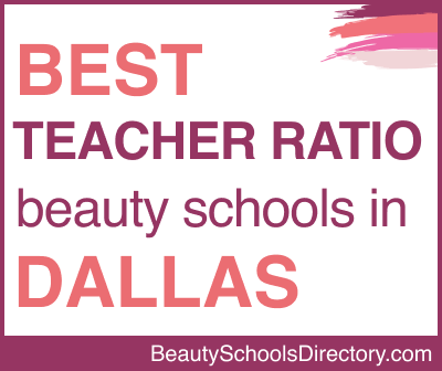 Beauty Schools with the Best Teacher Ratio in Dallas, TX Metro Badge
