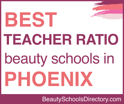 Beauty Schools with the Best Teacher Ratio in Phoenix, AZ Metro Badge