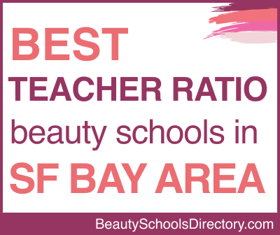 Beauty Schools with the Best Teacher Ratio in San Francisco, CA Metro Badge